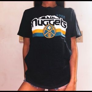 Denver Nuggets Navy Blue T-Shirt